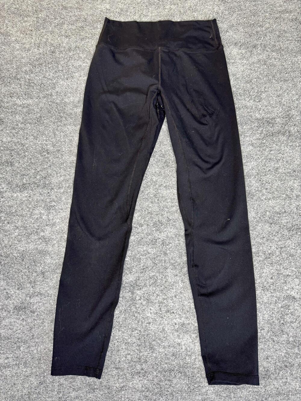 TYC Leggings Womens Small Black High Rise Ankle Stretch Yoga Workout Pants